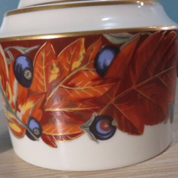 Vintage - HARD TO FIND! Mikasa Mystic Fruit Sugar and Creamer Set - Picture 5 of 8